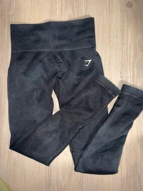 Gymshark Black Seamless High-Rise Leggings